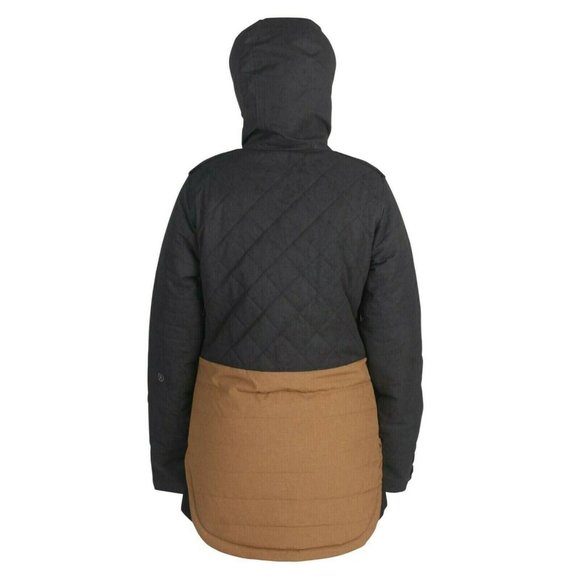 RIDE Snowboard Women's MARION Snow Jacket - WaxdBlack/TobaccoMlng - Small - Picture 2 of 2